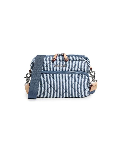 MZ Wallace Blue Small Metro Camera Bag