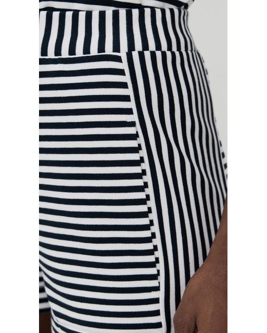 ALIGNE Black Omari Stripe Shorts