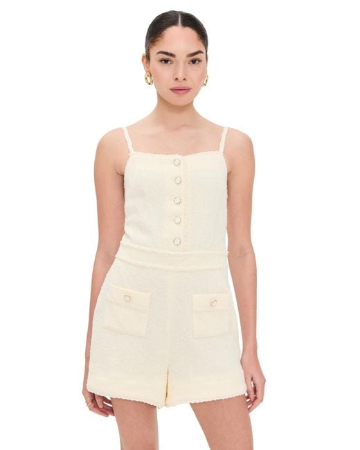Jonathan Simkhai Natural Ginny Romper