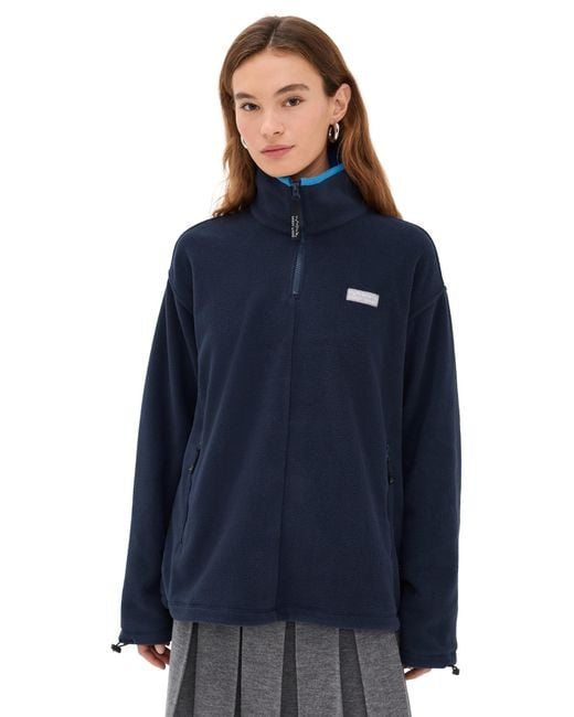 Sandy Liang Blue Ascher Pullover