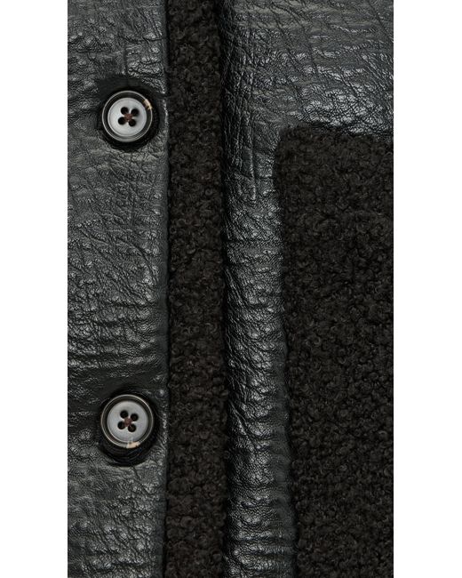 Rails Black Dria Faux Leather Jacket
