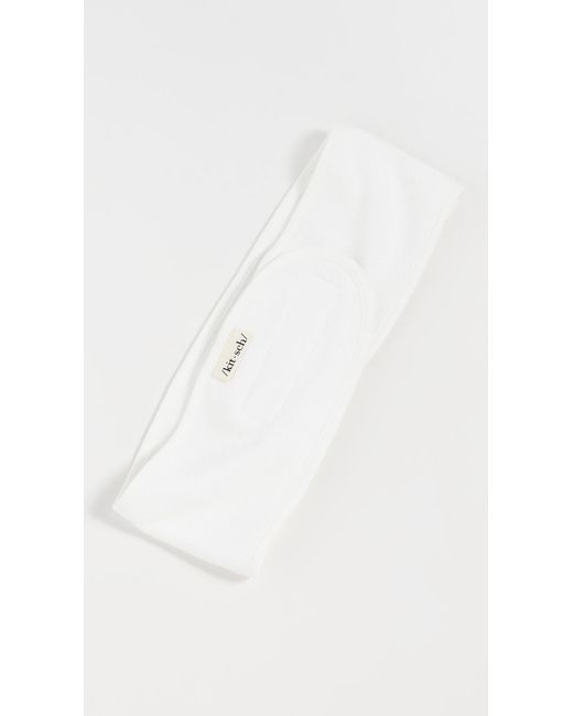 Kitsch Spa Headband in White Lyst