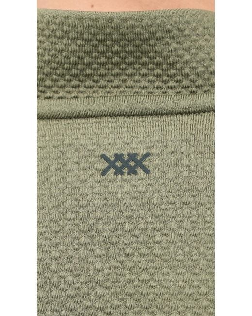Rhone Green Founder's Quarter Zip Pullover for men