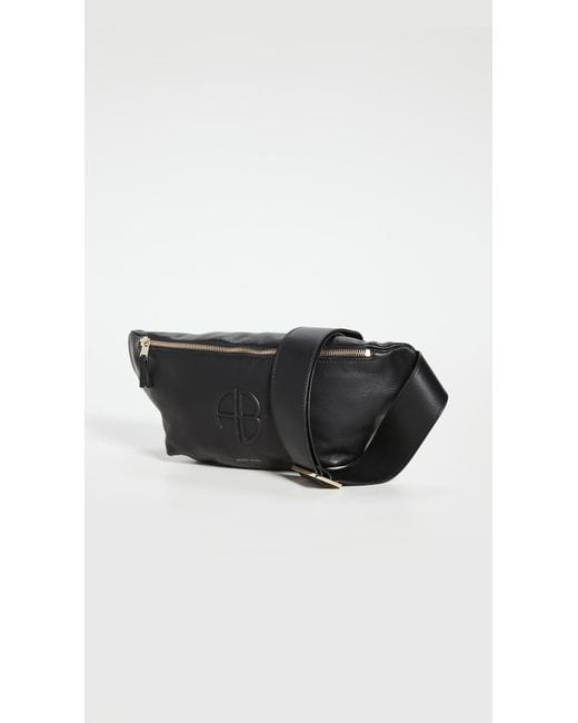 Anine Bing Black Fanny Bag