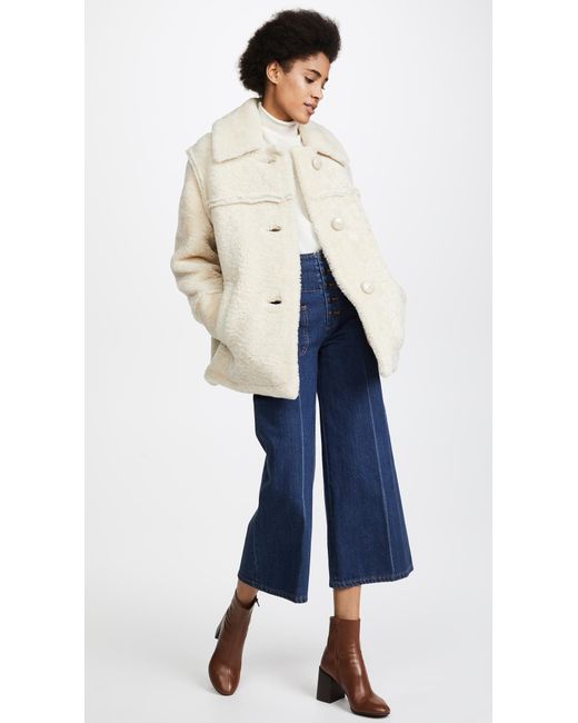 Coach 1941 shearling coat new arrivals