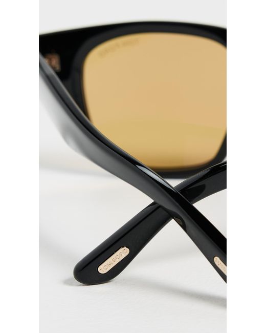 Tom Ford Black Square Sunglasses