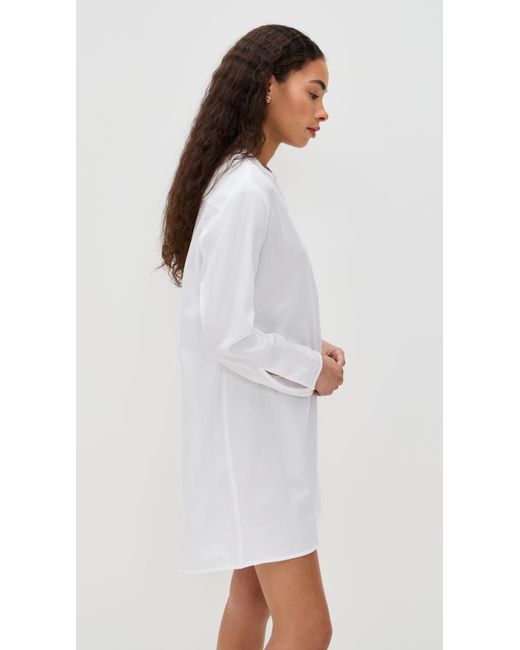 babydoll mini dress white White babydoll dress XL / 10 / White