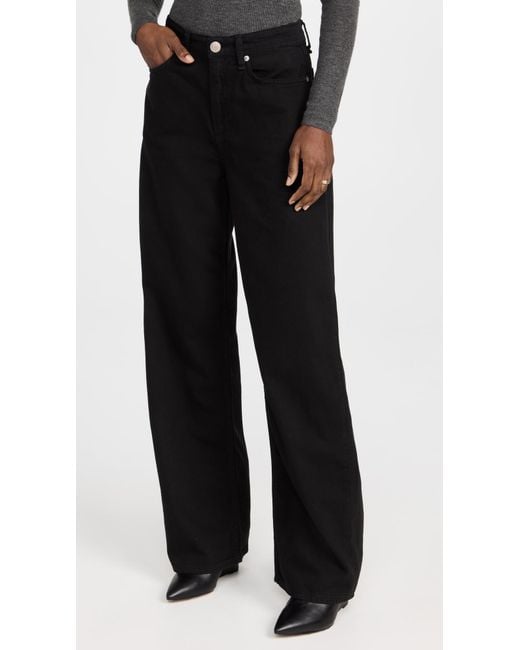 Rag & Bone Black Featherweight Logan Jeans