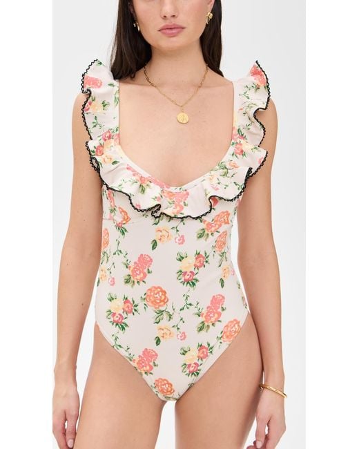 Caroline Constas Multicolor Anastasia One Piece