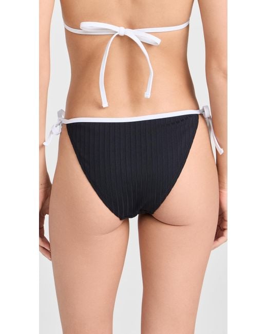 Solid & Striped Blue The Iris Bikini Bottoms