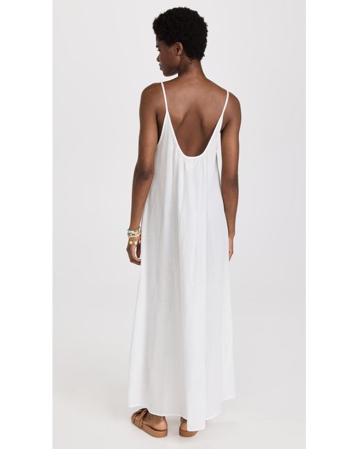 9seed White Tulum Cover Up
