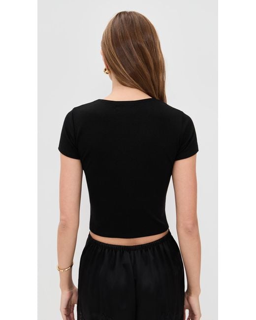 Le Bos Black Eloise Tee
