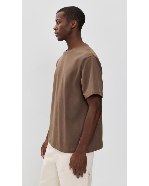 Power Goods Brown Super Weight Tee for men