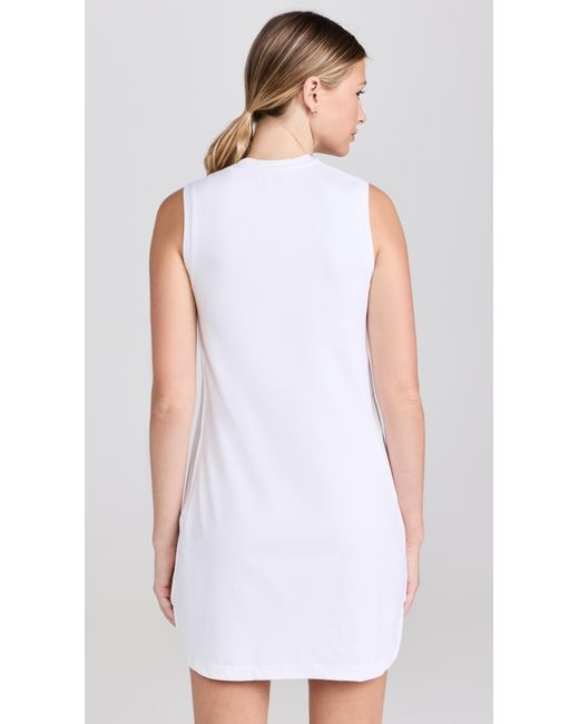 Varley White Caleta Dress