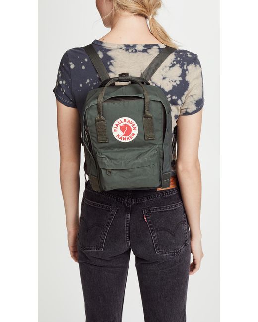 fjallraven mini backpack grey