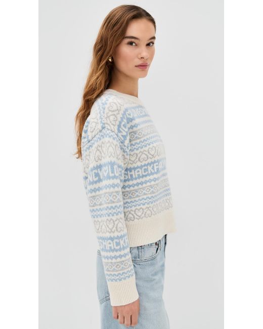 LoveShackFancy Multicolor Emberly Pullover