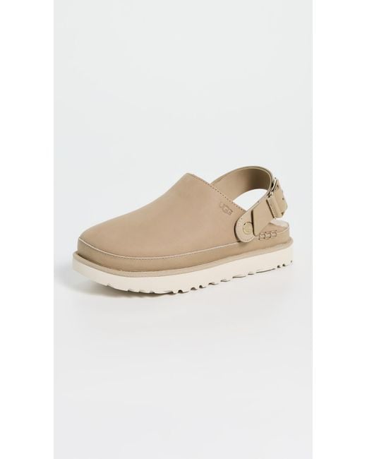 Ugg White Goldenstar Villa Clogs