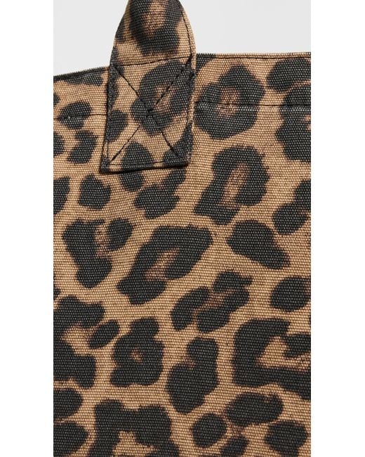 Anine Bing Multicolor Leo Canvas Tote