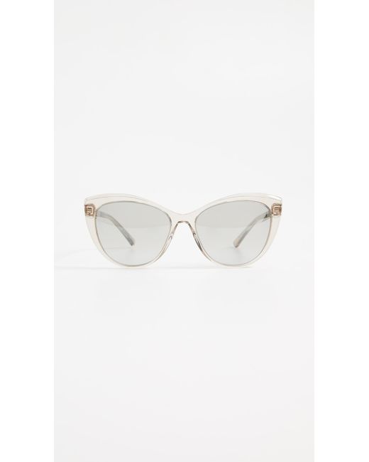 Versace Metallic Cat Eye Sunglasses
