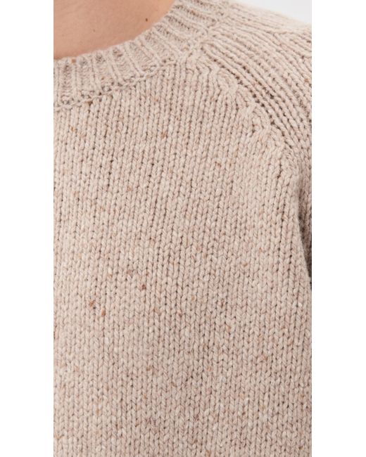 A.P.C. Natural A. P.C. Pullover Harris Sweater for men