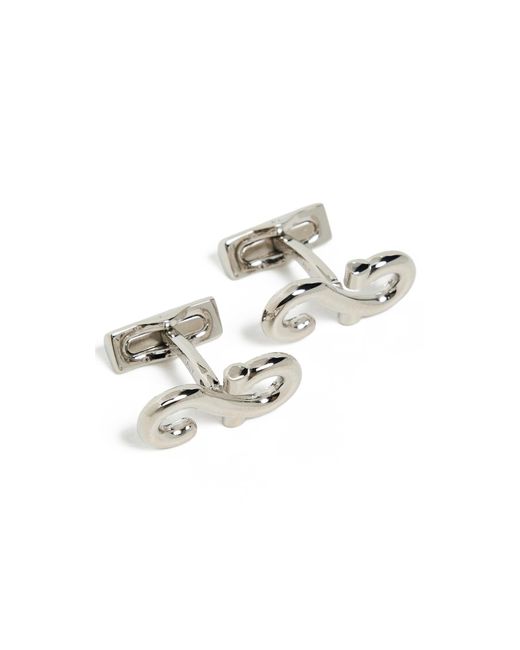 Ferragamo Multicolor Clink Hook Cufflinks for men