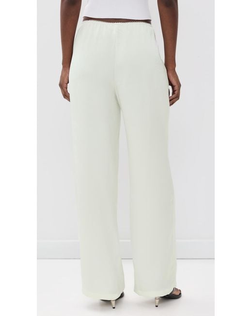 Lioness White Bloom Pants