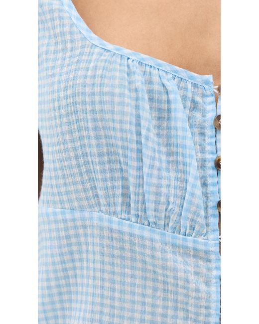 Ciao Lucia Blue Risi Top