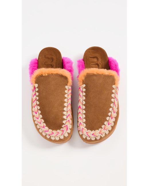 Mou Multicolor Winer Bio Overstitching Slides