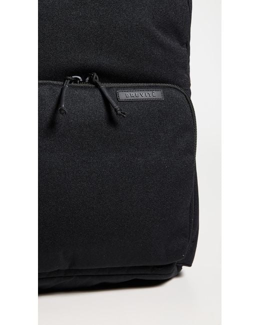 Brevite Black The Backpack
