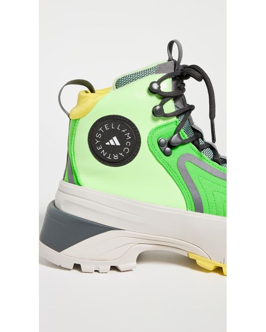 Adidas By Stella McCartney Green Terrex Hiking Boots