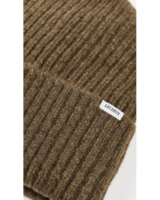 Les Deux Natural Ty Beanie for men
