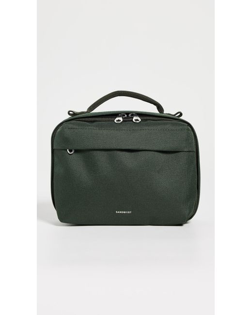 Sandqvist Green Go Crossbody Bag for men