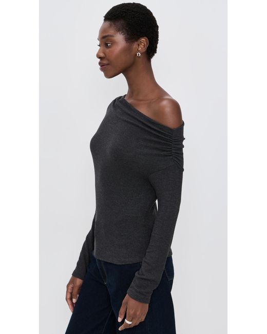 Staud Black Philomena Top