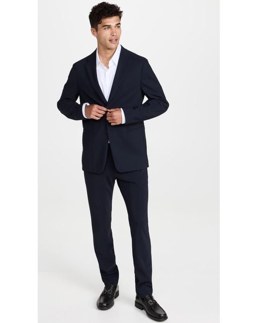 Theory Blue Clinton Precision Ponte Blazer for men