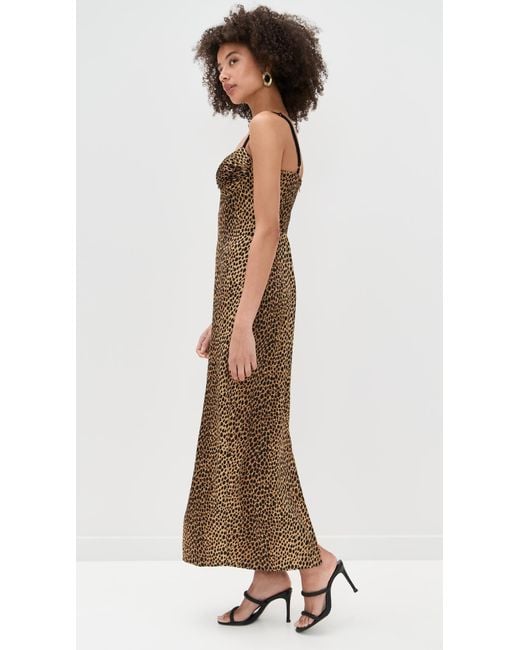 Reformation Multicolor Stormi Satin Dress