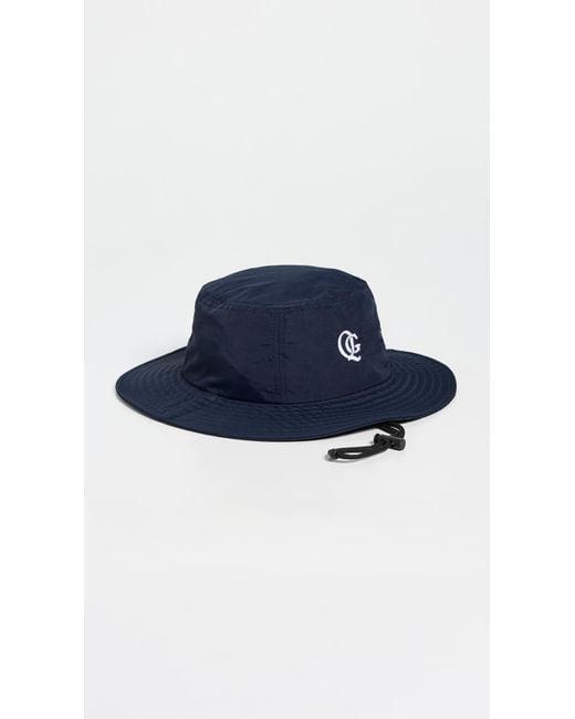 Quiet Golf Blue Monogram Boonie Hat for men