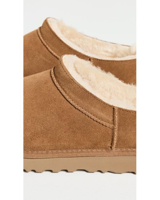 Ugg White Classic Micro Boots
