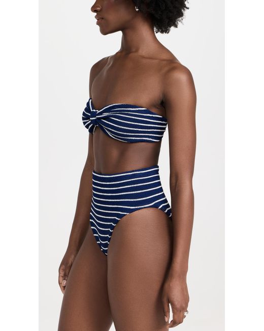 Hunza G Blue Ruby Bikini Set