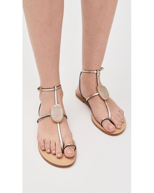 Amanu White The Cairo Sandals