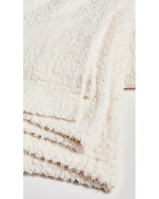 Barefoot Dreams White Cozychic Throw