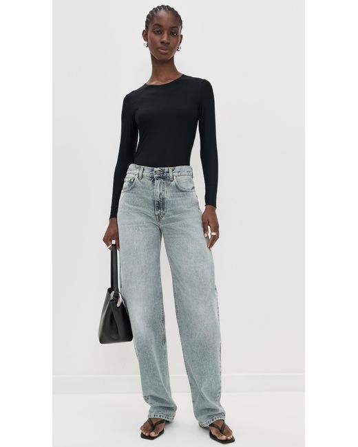 Commando Black Butter Long Sleeve Crew Neck