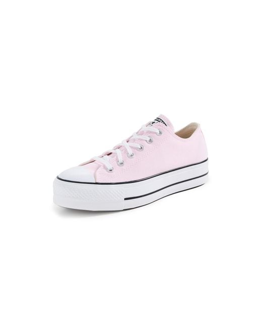 Converse White Chuck Taylor All Star Lift Platform Sneakers