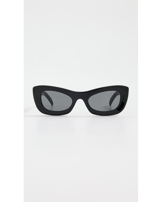 Wisdom Black Frame 30 Sunglasses