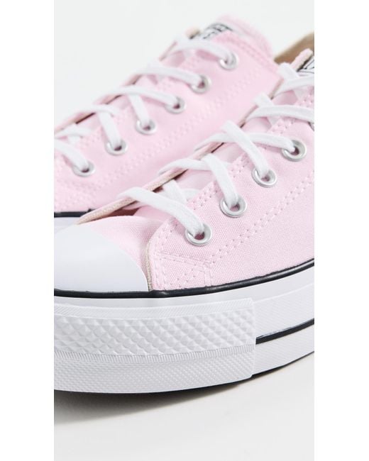 Converse White Chuck Taylor All Star Lift Platform Sneakers