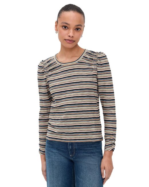 Veronica Beard Black Bouvet Tee