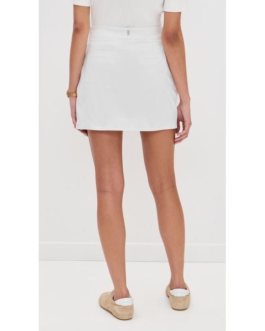 Rhone White Birdie Wrap Skort