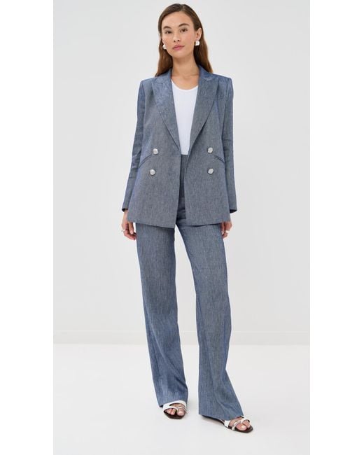Veronica Beard Blue Dale Dickey Jacket