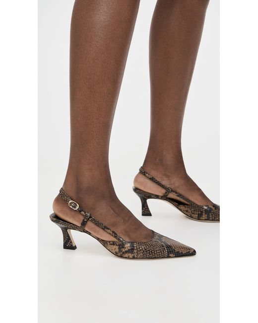 Stuart Weitzman Black Vinnie Slingback Pumps 50Mm