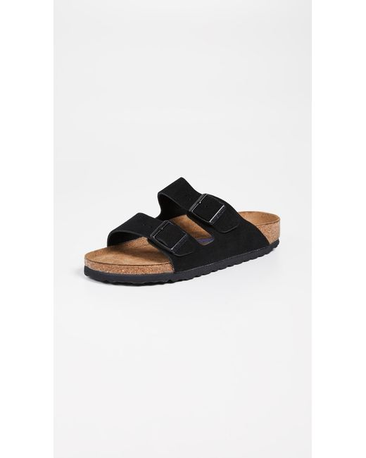 Birkenstock Black Arizona Soft Footbed Sandals