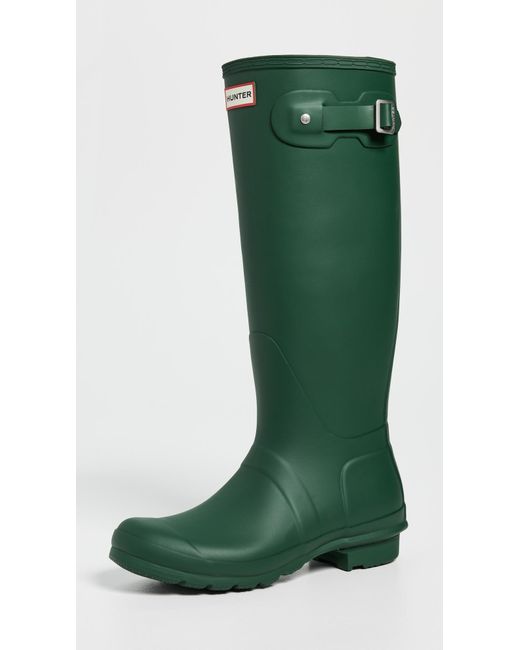 Hunter Green Original Tall Boots